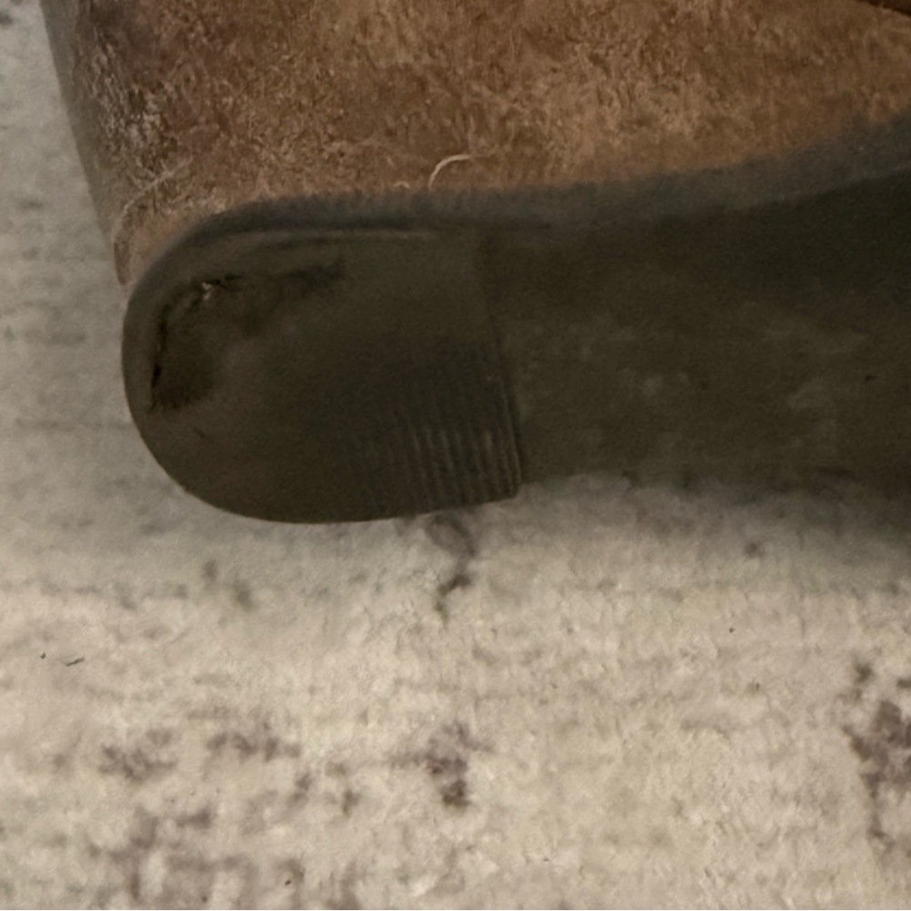 Brown Ankle Boot Wedges - Picture 6 of 6
